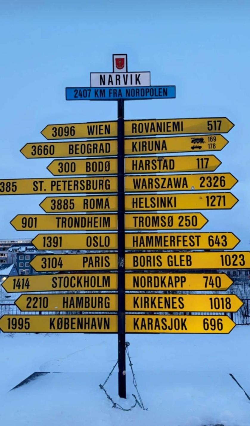 Koselig Leilighet I Narvik Sentrum 5 Soveplasser Gratis Parkering Og Gratis Internett Exterior foto